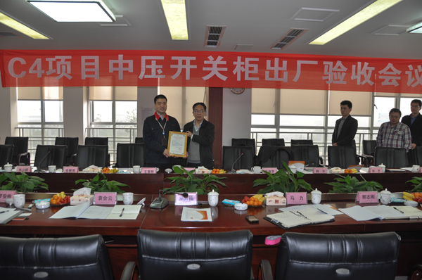 巴基斯坦恰希瑪核電站開關設備順利通過出廠驗收